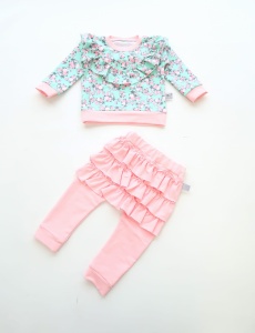 Quartz pink and spots set - blouse and leggins (1) (1) (1) (1) (1) (1) (1) (1) (1)