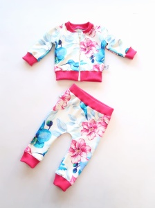 Ecru Hummingbird set - blouse with chimney + leggins (1) (1) (1) (1) (1) (1)