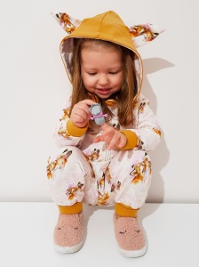 Hummingbird set - leggins + blouse with chimney + headband (1) (1) (1) (1) (1) (1) (1) (1)