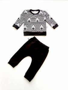 Zebra set - blouse + trousers