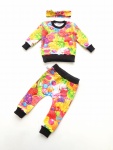 Hummingbird set - leggins + blouse with chimney + headband (1) (1) (1) (1) (1) (1)
