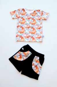 Comic set - t-shirt and shorts (1) (1) (1) (1) (1) (1) (1) (1) (1) (1) (1)