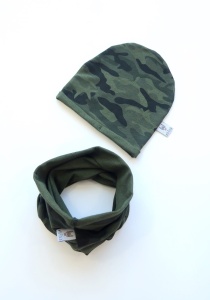 Moro set - cap and chimney scarf
