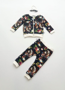 Ecru Hummingbird set - blouse with chimney + leggins (1) (1) (1)