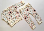 Birds set - leggins + blouse 