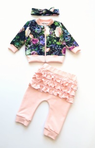Ecru Hummingbird set - blouse with chimney + leggins (1) (1) (1) (1) (1) (1) (1) (1)