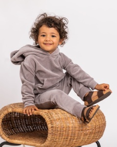 Bluza Myszka szary welur 