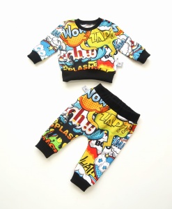 Komplet  komiks 2 - bluza i baggy   