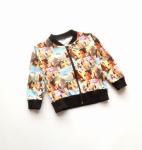 Foxes blouse with a zip  (1) (1) (1) (1) (1) (1)