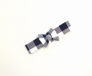 Droples on ecru headband (1)