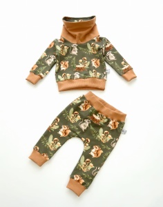 Bear set - trousers + blouse with chimney (1) (1) (1)