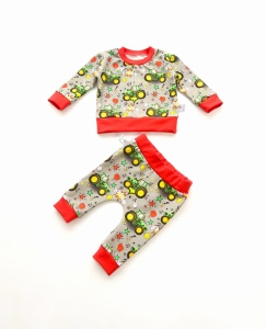 Excavator set - trousers + blouse (1)