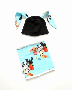 Hummingbird Set - chimney scarve and cap (1) (1)