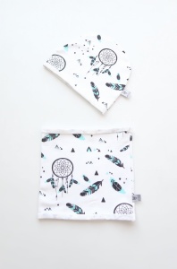 Dreamcather set - cap and chimney scarf