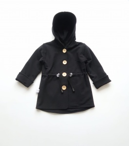 Płaszczyk parka - czerń
