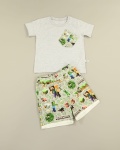 Foxes on mint set - t-shirt and shorts (1) (1) (1) (1) (1) (1)