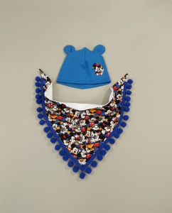 Mickey photograph set - cap and  neckerchief (1)