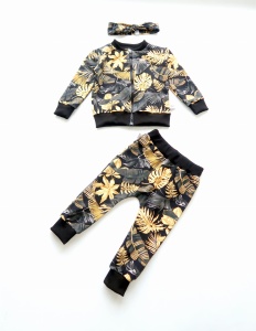 Hummingbird set - leggins + blouse with chimney + headband (1) (1) (1) (1) (1) (1) (1) (1)