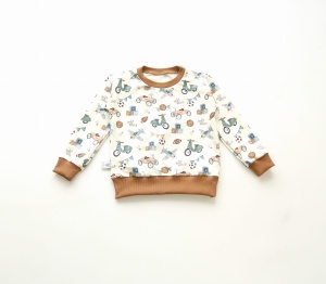 Bluza pojazdy retro 