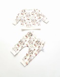 Komplet pastelowe łapacze - bluza  i legginsy   