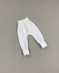 Baggy bezuciskowe biel