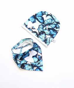 Birds set - cap and neckerchief (1)