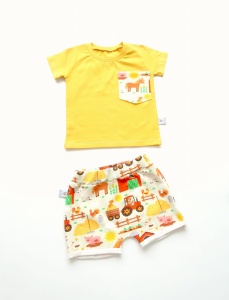Comic set - t-shirt and shorts (1) (1) (1) (1) (1)