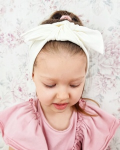 Droples on ecru headband (1) (1) (1) (1) (1) (1)