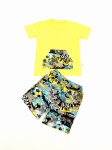 Foxes on mint set - t-shirt and shorts (1) (1) (1) (1)