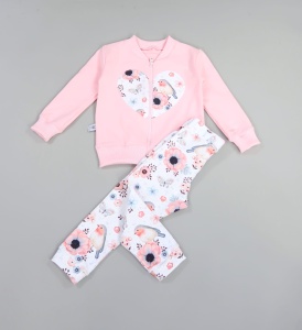 Ecru Hummingbird set - blouse with chimney + leggins (1) (1) (1) (1) (1) (1) (1)