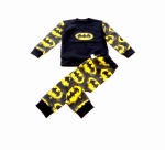Komplet żółty batman -  baggy i bluza