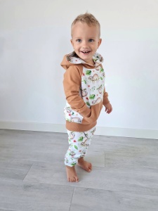 Komplet leniwce - baggy i bluza  