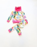Hummingbird set - leggins + blouse with chimney + headband (1) (1) (1) (1)