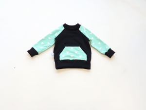 Bluza Miki srebrny