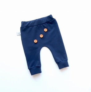 Baggy granat  z guziczkami r 68