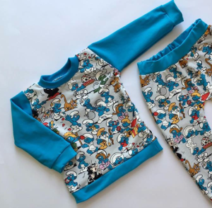 Bluza smerfy r 74