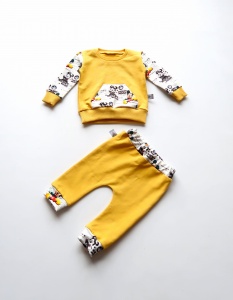 Komplet Miki kapitan - baggy i bluza r 74