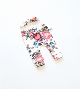 Birds set - leggins + body + headband (1) (1) (1) (1)