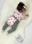 Pink and spots set - blouse + leggins (1) (1) (1) (1) (1) (1) (1) (1)