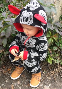 Mickey mouse blouse with a zip (1) (1)