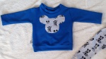 Gray mouses blouse