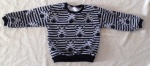 Gray zebras blouse