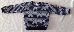 Gray zebras blouse