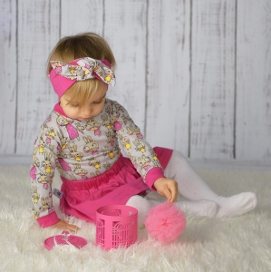 Pink and spots set - blouse + leggins (1) (1) (1) (1) (1) (1)