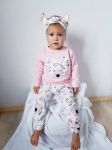 Birds set - leggins + blouse (1)
