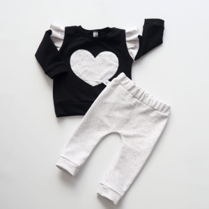 Straciatella set - blouse and leggins