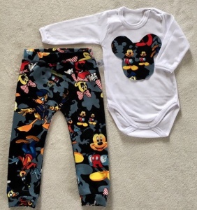 Mickey&Friends set - trousers + long sleeve body