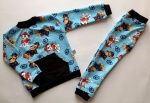 Gold Batman set - trousers + blouse (1) (1) (1)