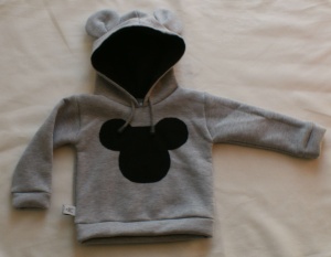 Mickey Mouse hooded blouse