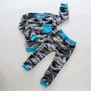 Moro with turquoise set - trousers + blouse